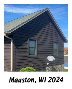 Exterior House painting services in Lake Delton, and Mauston WI by Boston's Painting Solutions